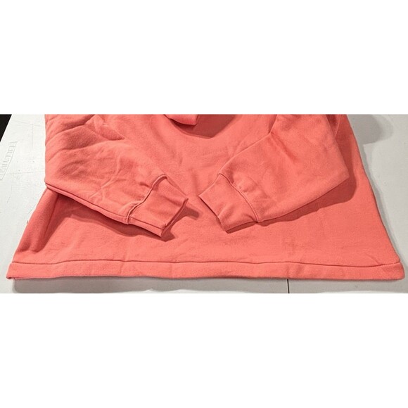 Essentials Fear Of God Relaxed Hoodie Coral Size Large NWT - Picture 3 of 7